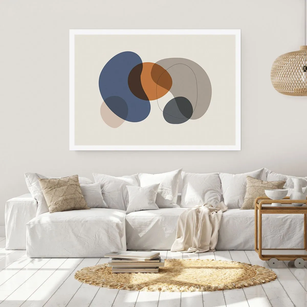 Plakat - Krople barw - 40x30 cm