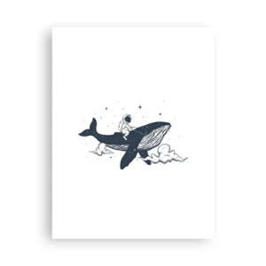 Plakat - Kosmiczna przygoda - 30x40 cm