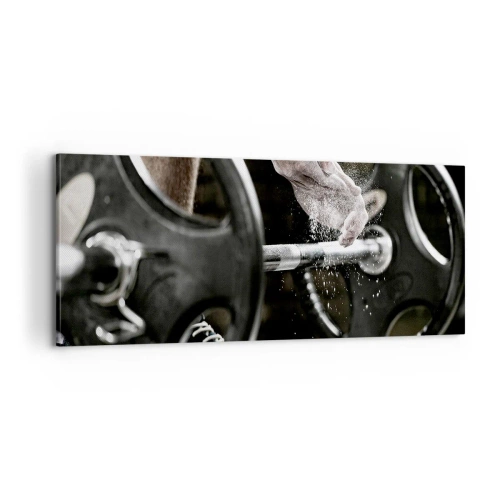 Obraz na płótnie - Wyzwanie podjęte! - 100x40 cm