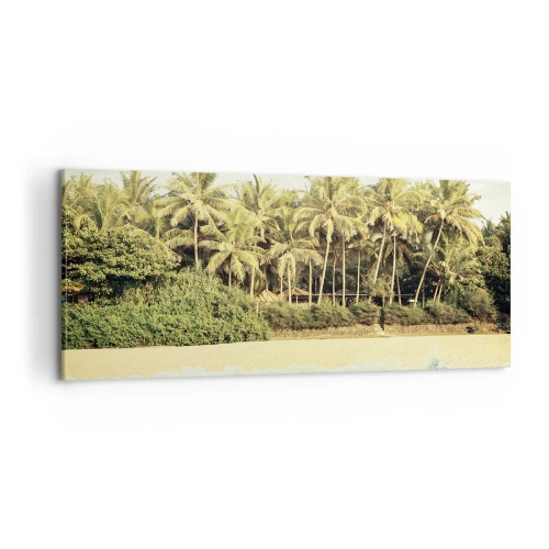 Obraz na płótnie - A może tutaj? - 100x40 cm