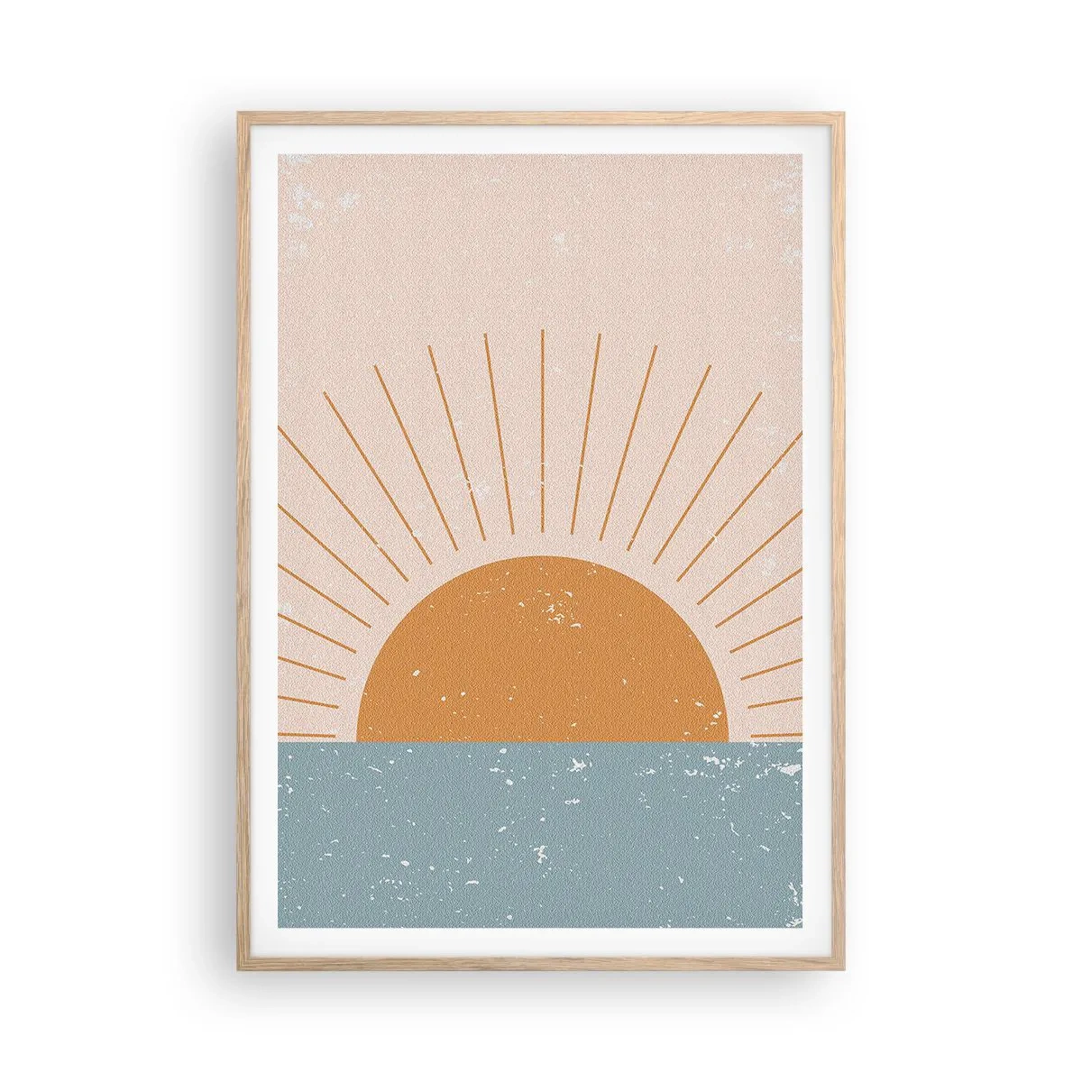 Plakat w ramie jasny dąb - Codzienny cud - 70x100 cm