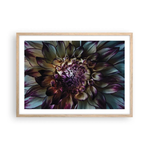 Plakat w ramie jasny dąb - Rozkwit młodości - 70x50 cm