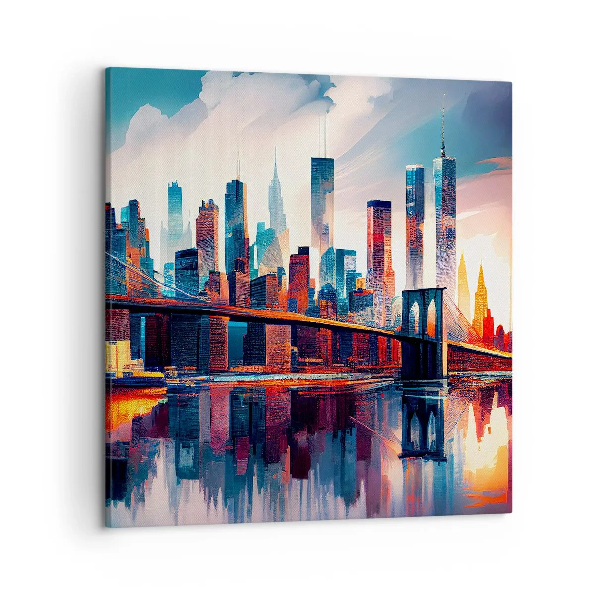 Obraz na płótnie - Zjawiskowy Nowy Jork - 50x50 cm