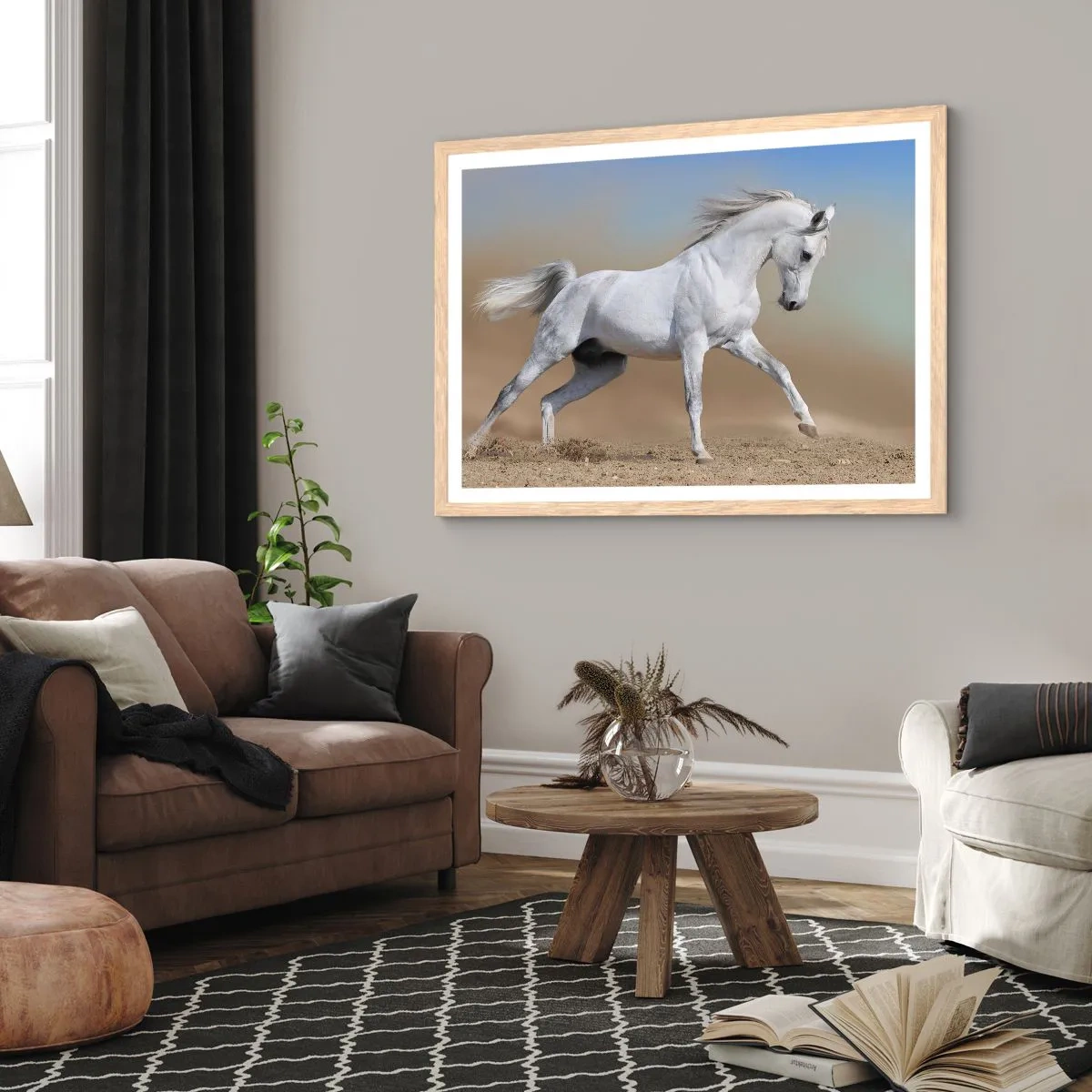 Plakat w ramie jasny dąb - Najpiękniejsza arabska baśń - 70x50 cm