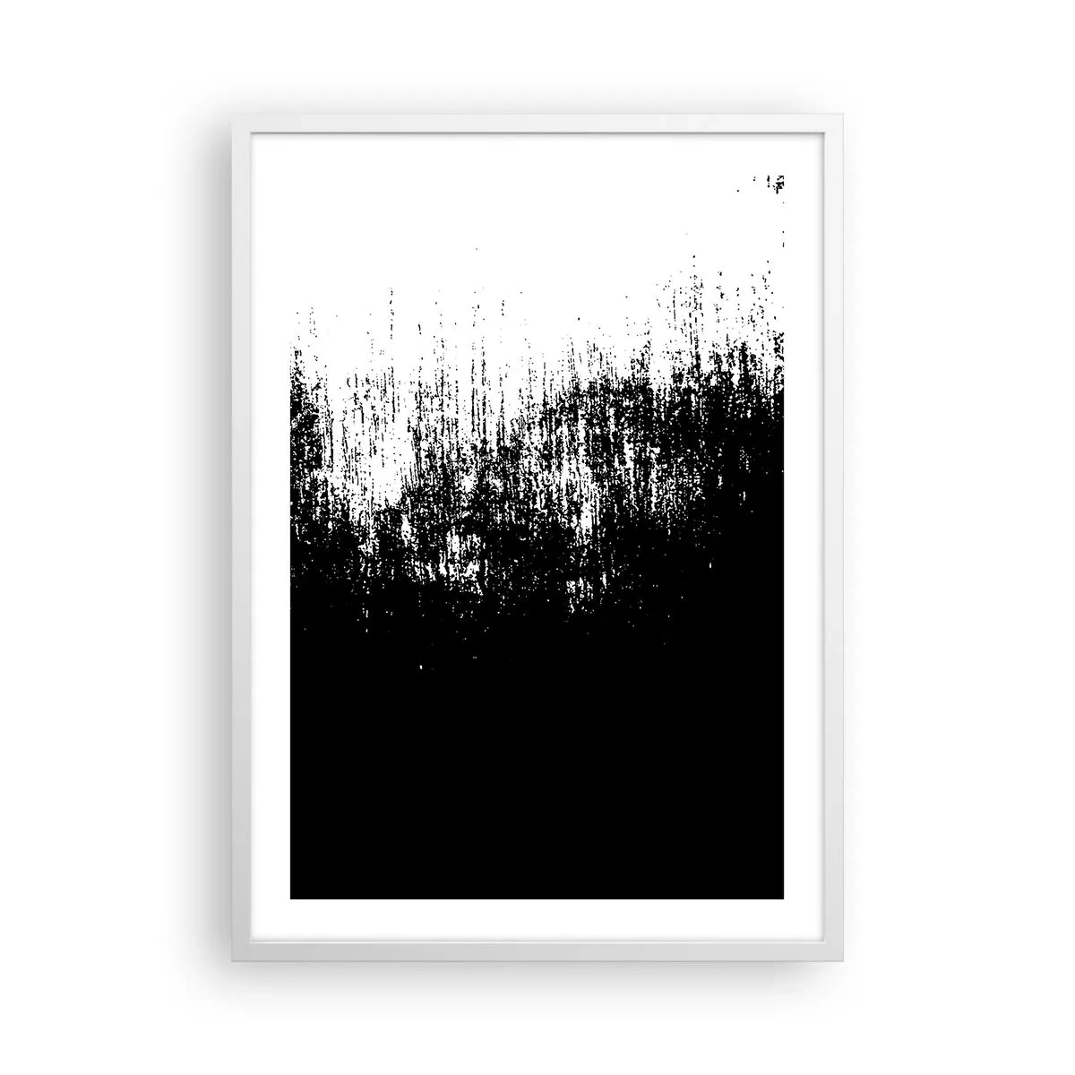 Plakat w białej ramie - I zwycięzcą jest… - 50x70 cm