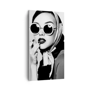 Obraz na płótnie - Pozdrowienia z lat 60. - 45x80 cm