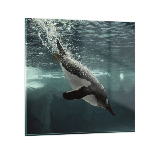 Obraz na szkle - Witaj w moim świecie - 70x70 cm