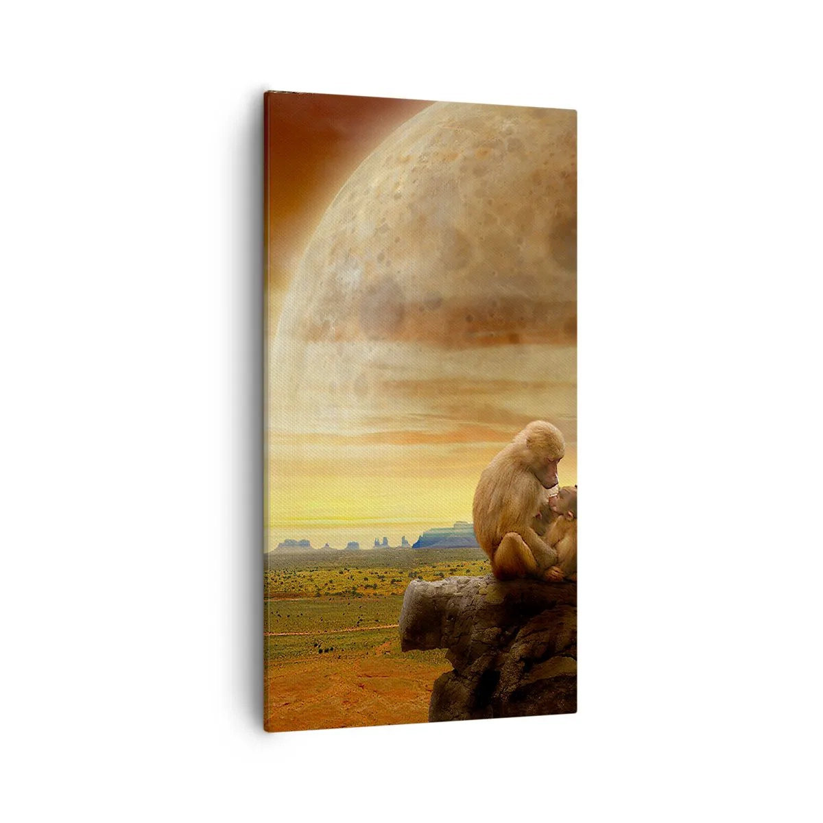 Obraz na płótnie - Miłość wszędzie ta sama - 55x100 cm