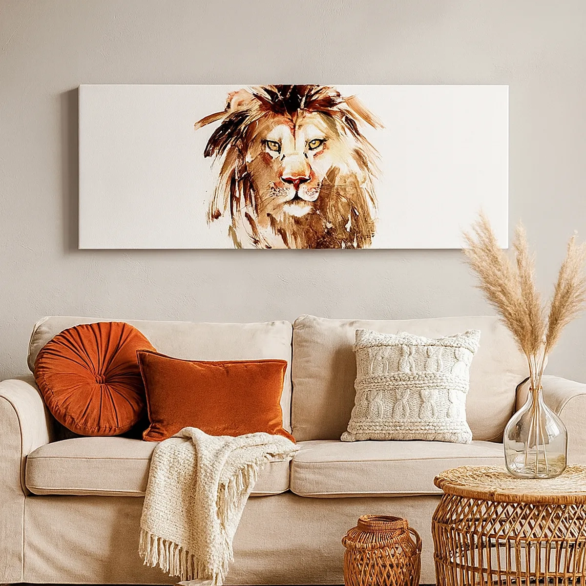 Obraz na płótnie - Siła i godność - 30x30 cm