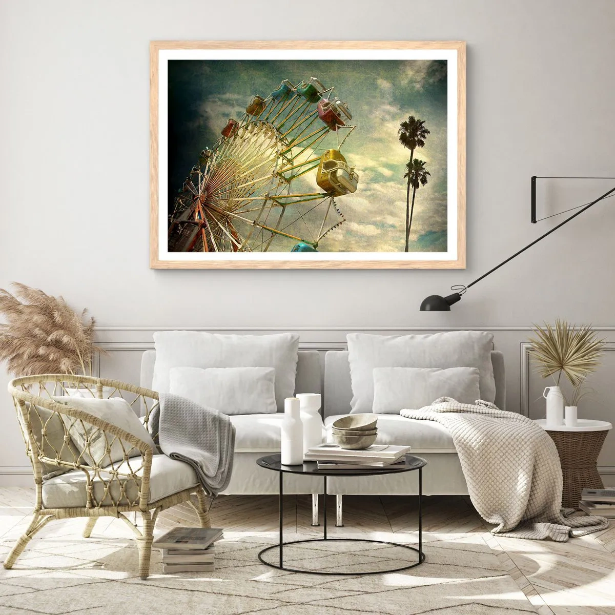 Plakat w ramie jasny dąb - Będzie, będzie zabawa… - 91x61 cm