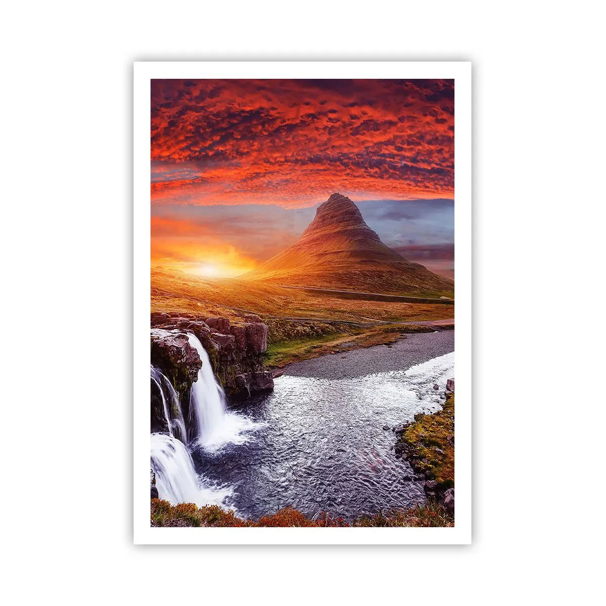 Plakat - Widok Śródziemia - 70x100 cm