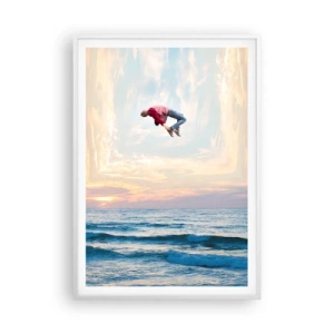 Plakat w białej ramie - Do innego wymiaru - 70x100 cm