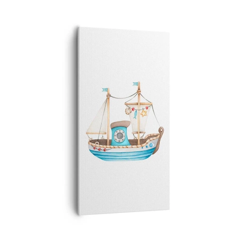 Obraz na płótnie - Ahoj, przygodo! - 55x100 cm