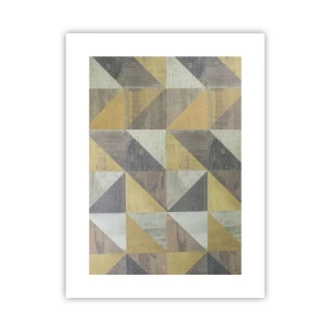Plakat - Pod kątem trójkąta - 30x40 cm