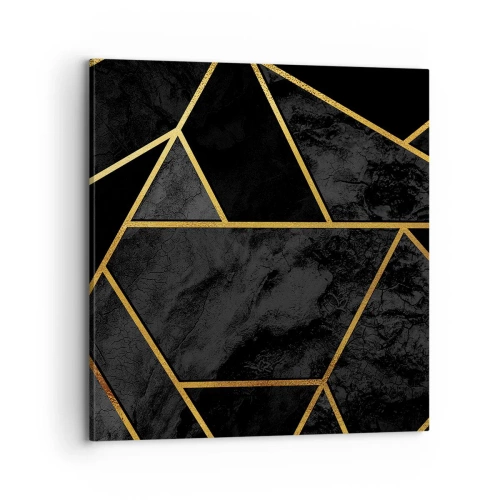 Obraz na płótnie - Mrok i blask - 70x70 cm