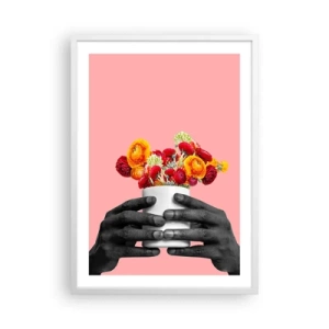 Plakat w białej ramie - Apoteoza życia - 50x70 cm