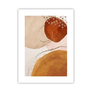 Plakat - Krągłość i ruch - 30x40 cm