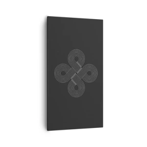 Obraz na płótnie - W duchu celtyckim - 55x100 cm