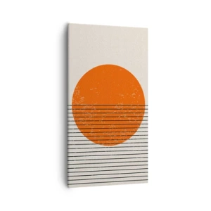 Obraz na płótnie - Zawsze słońce - 55x100 cm