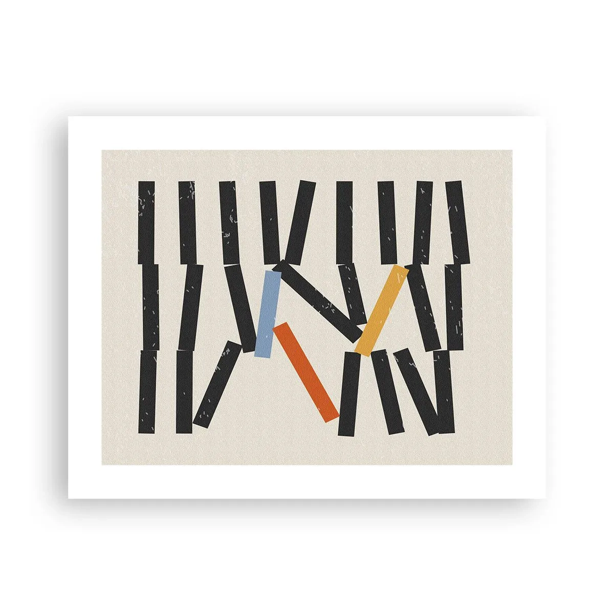 Plakat - Domino – kompozycja - 50x40 cm