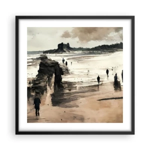 Plakat w czarnej ramie - Przywołani - 50x50 cm