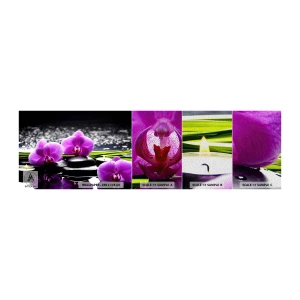 Fototapeta Próbka Premium Sand - Utonąć w ciszy i spokoju - Kwiaty, Orchidea, Storczyk - 100x30 cm