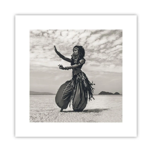 Plakat - Taniec południowych wysp - 30x30 cm