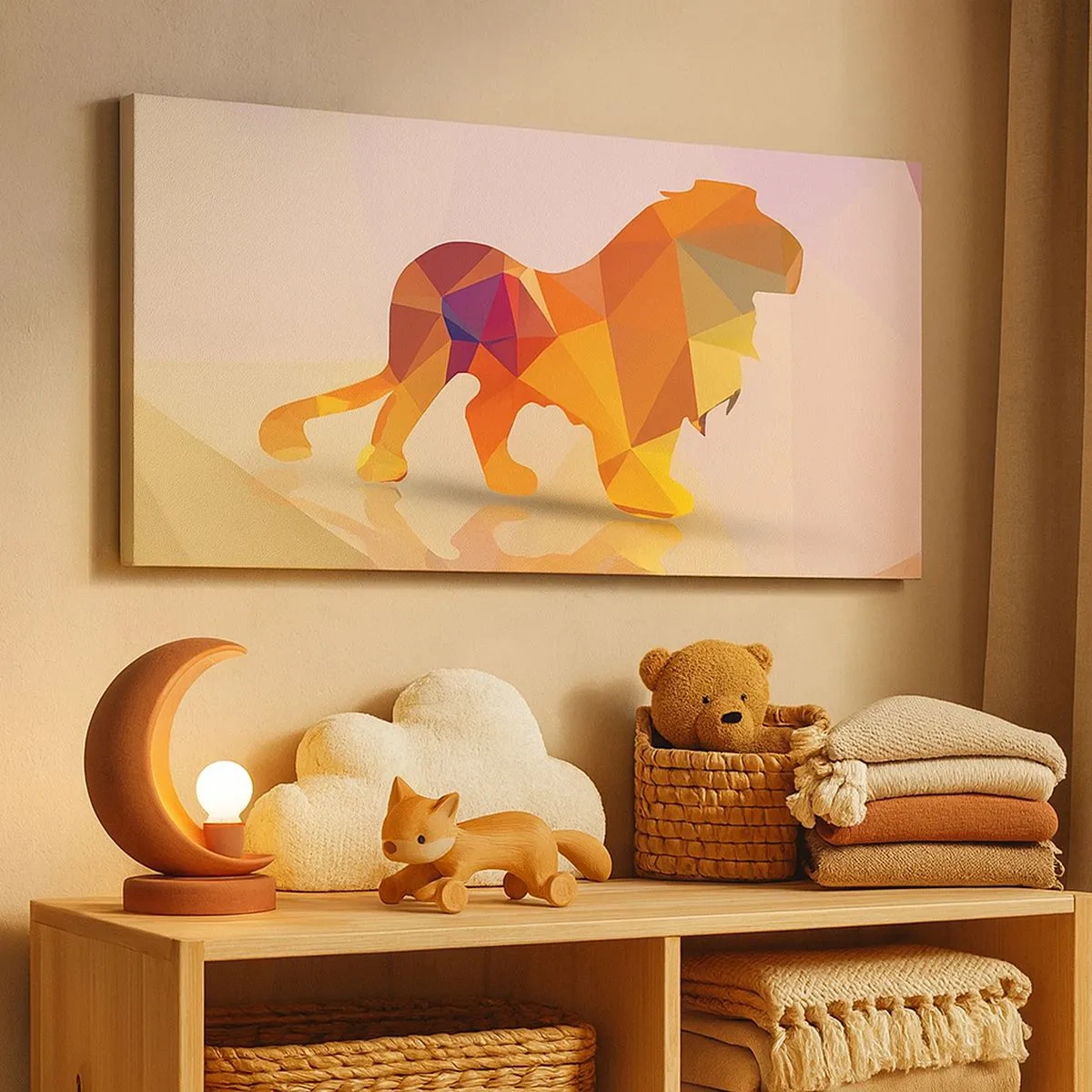 Obraz na płótnie - Diamentowy król - 100x40 cm