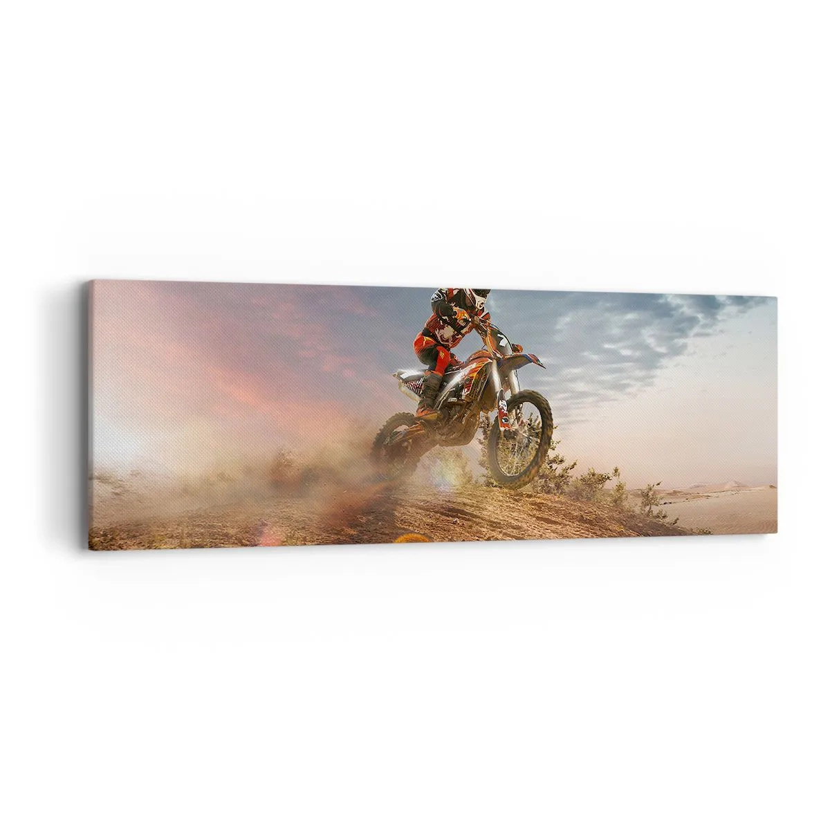 Obraz na płótnie - Po zwycięstwo - 90x30 cm