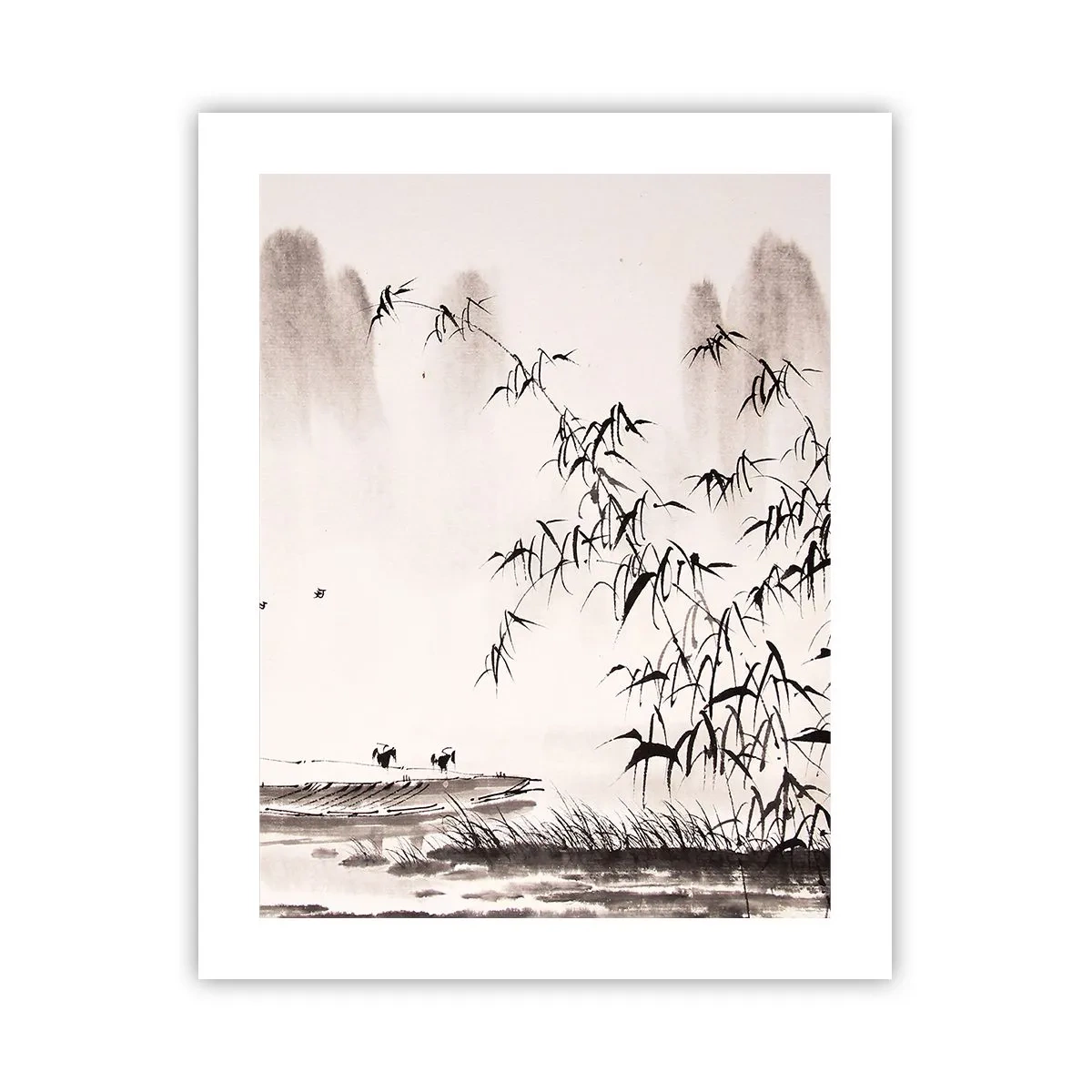 Plakat - Cisza ryżowych pól - 40x50 cm