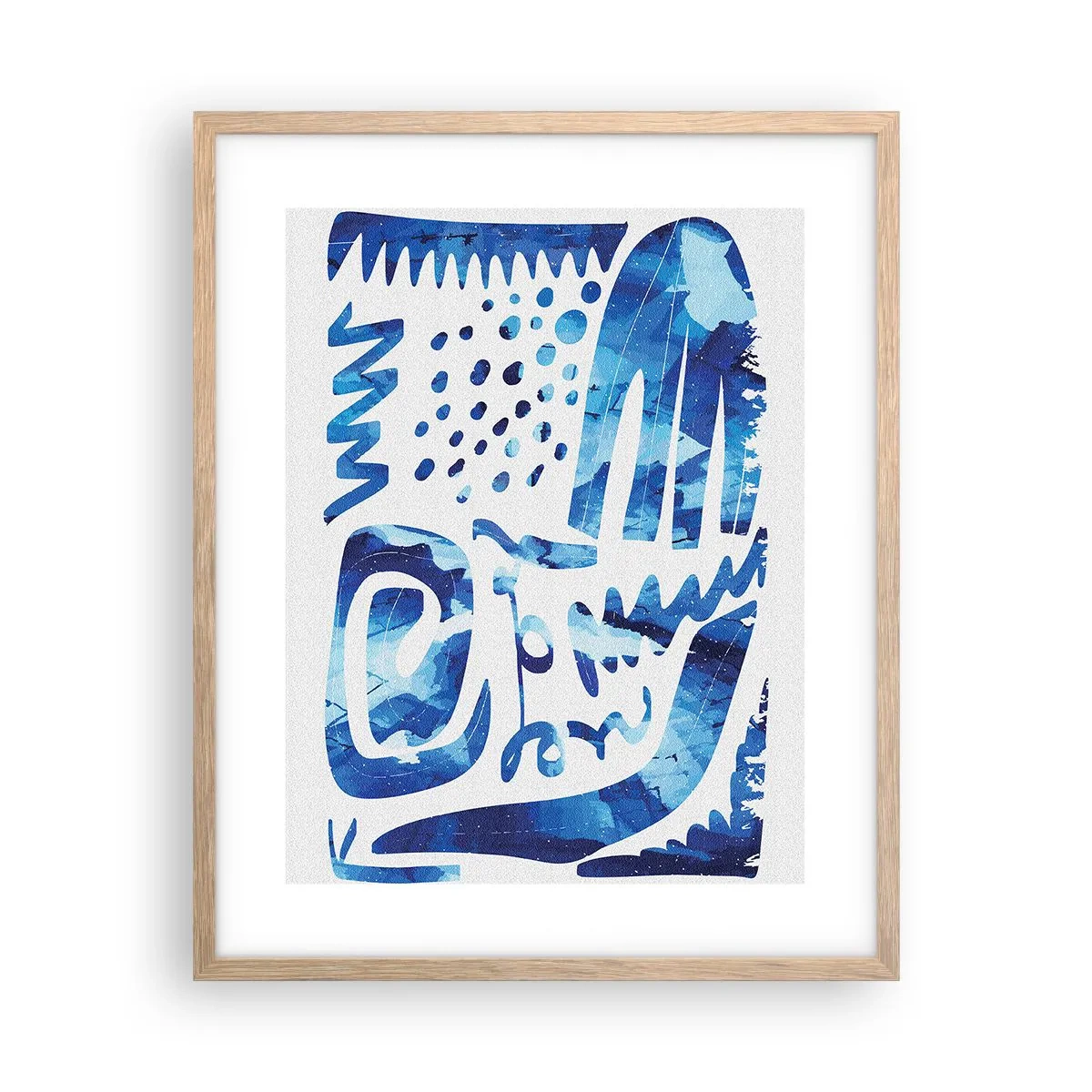 Plakat w ramie jasny dąb - Powrót do korzeni - 40x50 cm