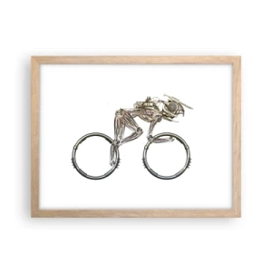 Plakat w ramie jasny dąb - Wspaniała maszyna - 40x30 cm