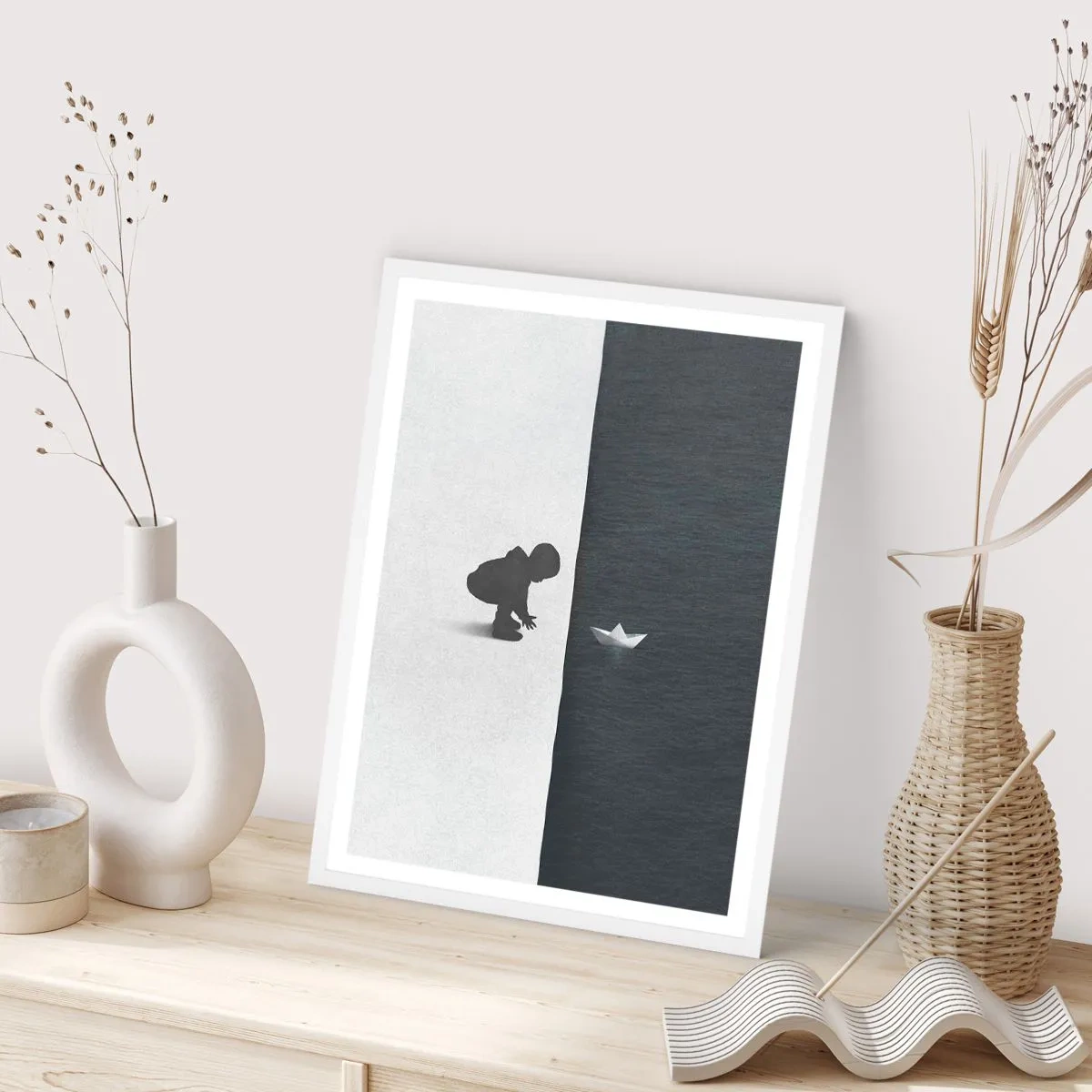 Plakat w białej ramie - Wielka wyprawa - 70x100 cm