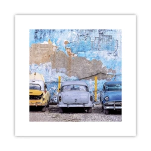 Plakat - Spotkanie weteranów - 30x30 cm