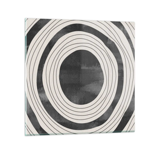 Obraz na szkle - W samo sedno - 50x50 cm