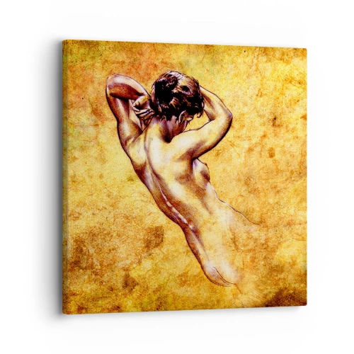 Obraz na płótnie - Odkryta, ale wciąż tajemnica - 30x30 cm