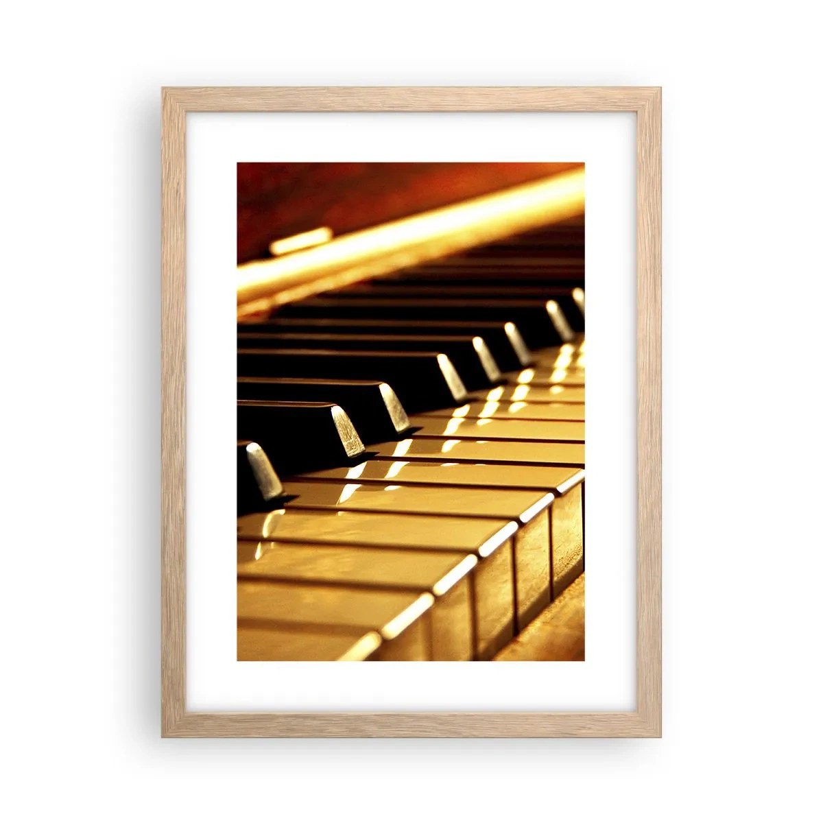 Plakat w ramie jasny dąb - Nieograniczone możliwości - 30x40 cm