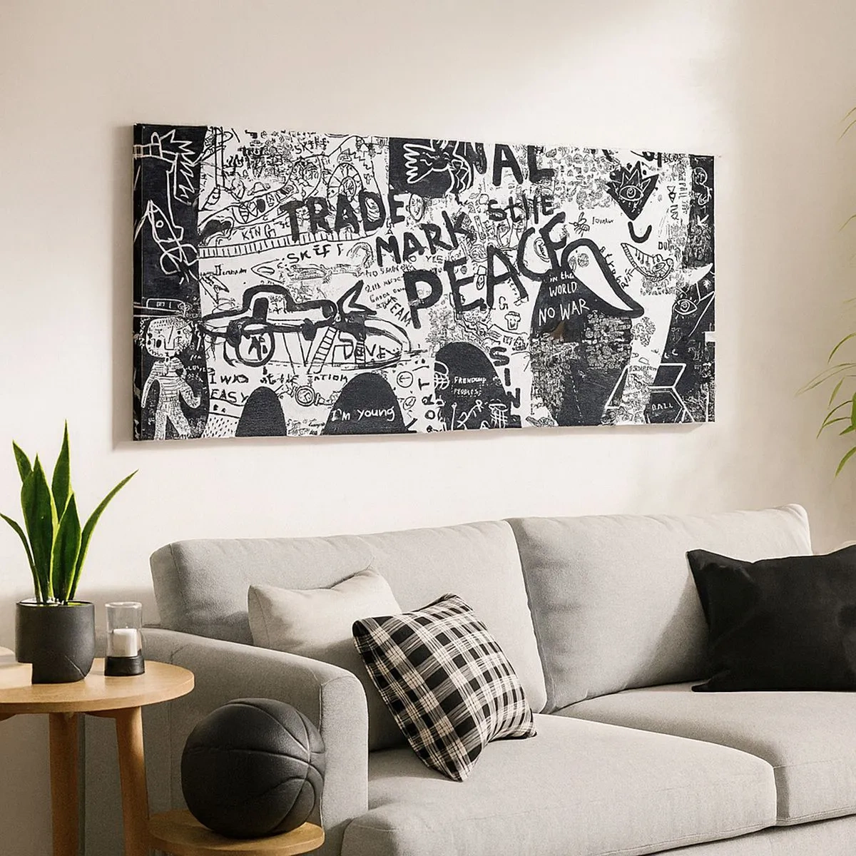 Obraz na płótnie - Bogaty świat ulicy - 100x40 cm