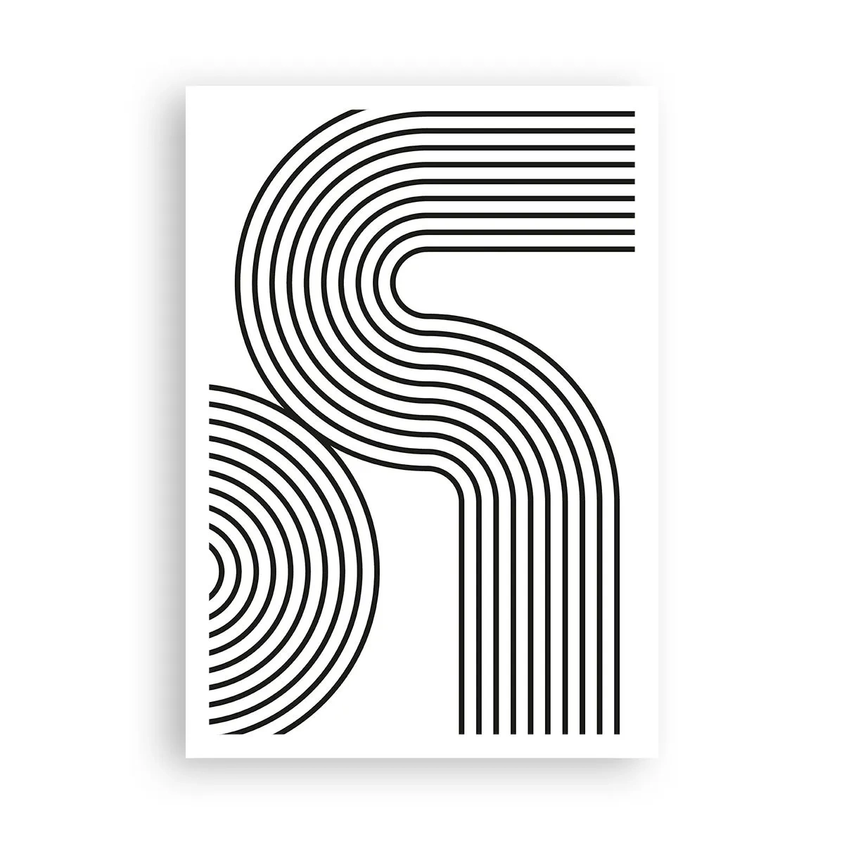 Plakat - Na zakręcie - 70x100 cm