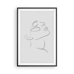 Plakat w czarnej ramie - Meandry marzenia - 61x91 cm