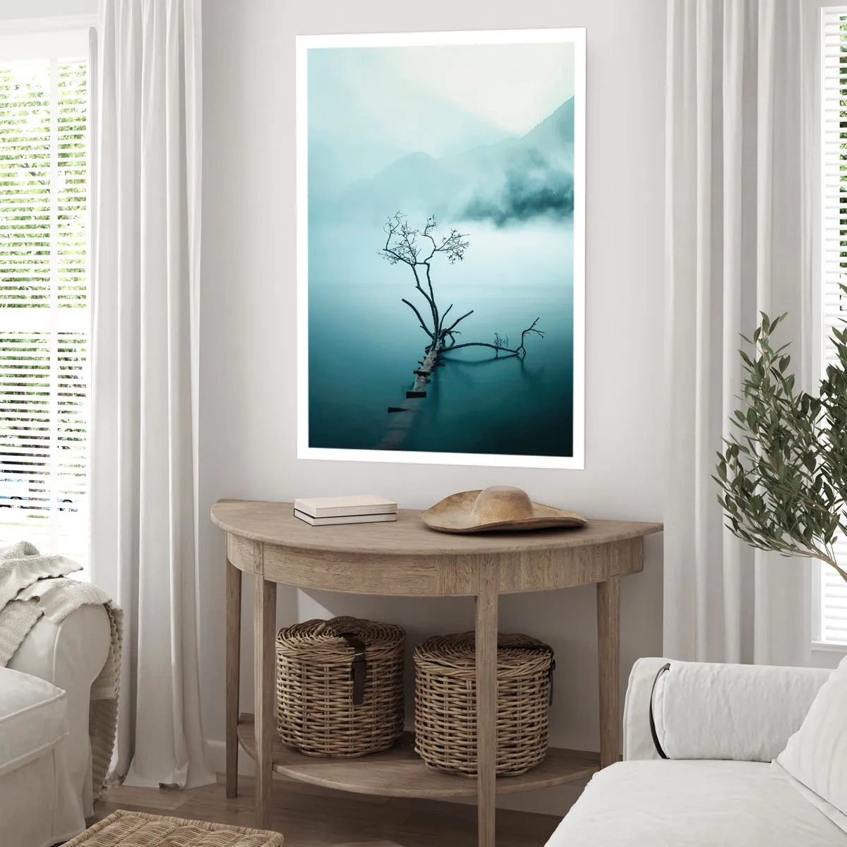 Plakat - Z wody i mgły - 40x50 cm
