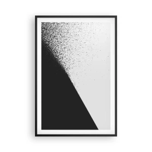 Plakat w czarnej ramie - Coraz szybciej, coraz więcej - 61x91 cm