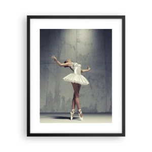 Plakat w czarnej ramie - Lekko jak ptak - 40x50 cm