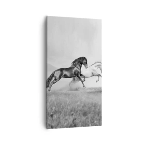 Obraz na płótnie - Anioły i demony - 55x100 cm