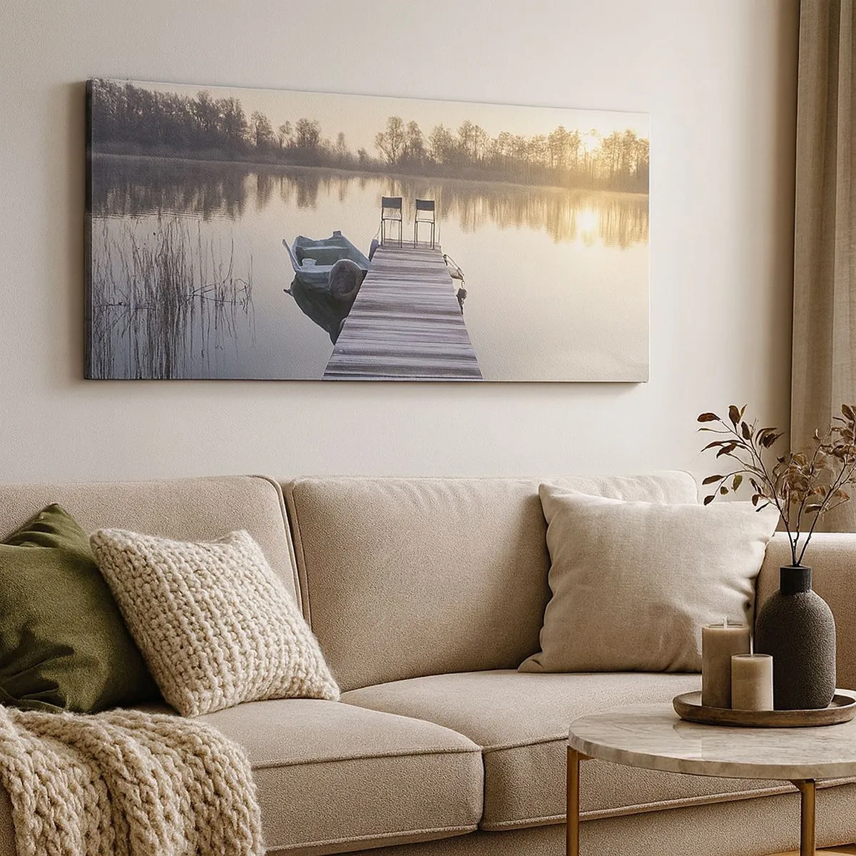 Obraz na płótnie - Wrócę za jakiś czas - 100x40 cm