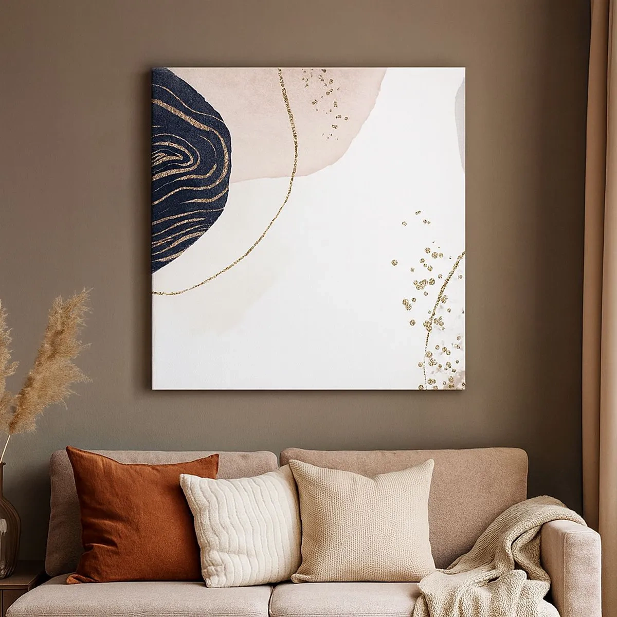 Obraz na płótnie - Wszystko płynie - 30x30 cm