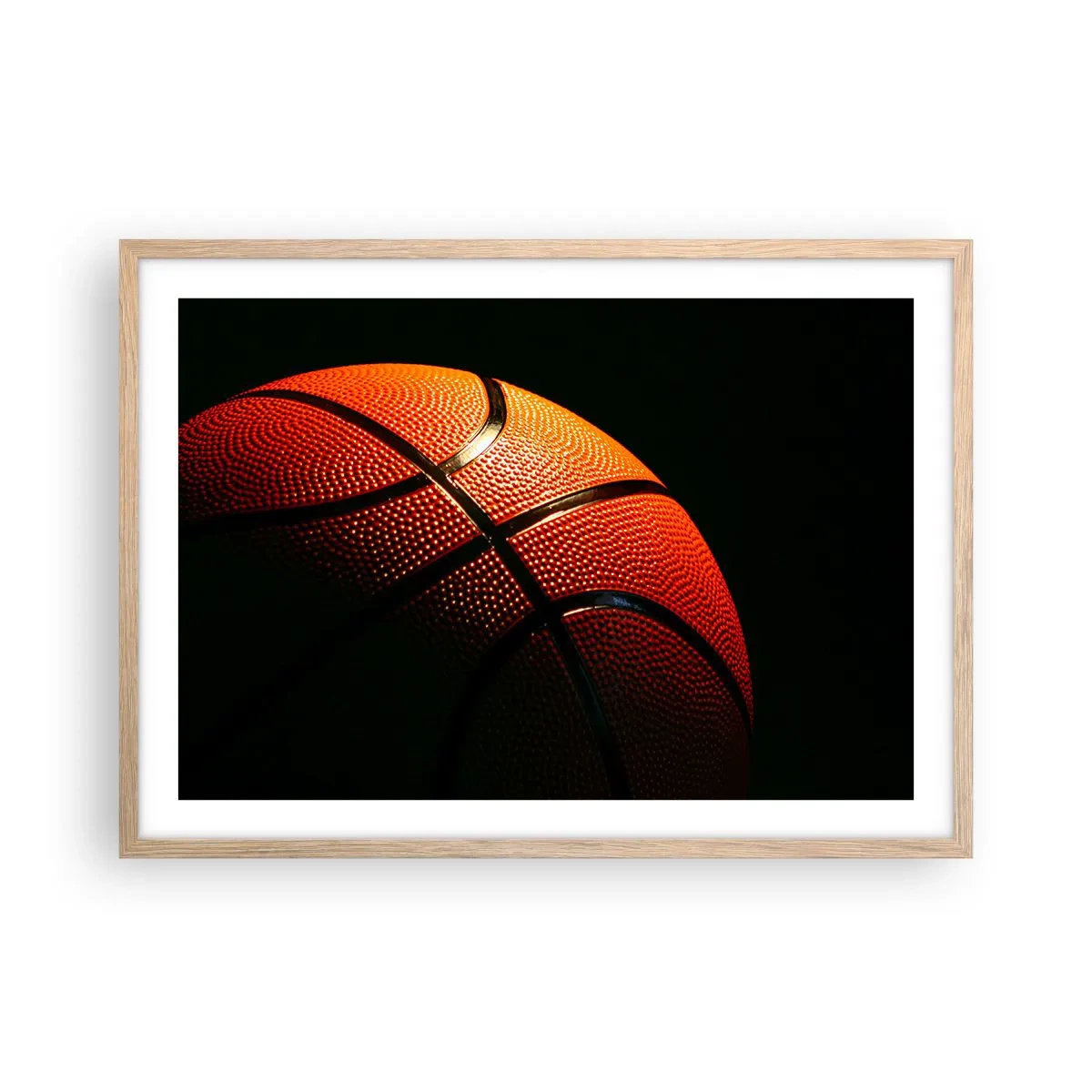 Plakat w ramie jasny dąb - Piękna jak planeta - 70x50 cm
