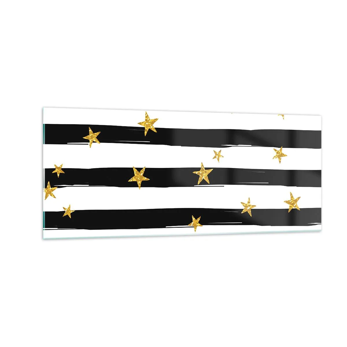 Obraz na szkle - Wszyscy urodziliśmy się pod szczęśliwą gwiazdą - 100x40 cm