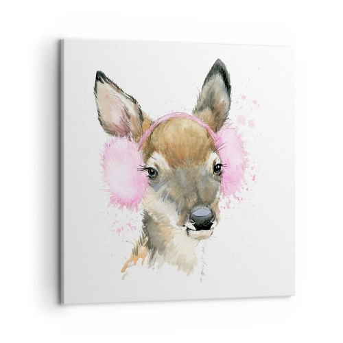 Obraz na płótnie - I mróz już niestraszny - 50x50 cm