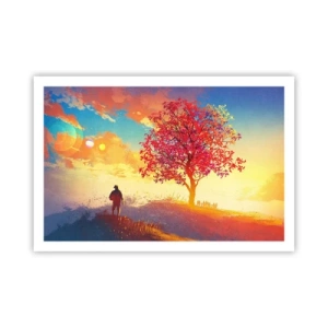 Plakat - Pielgrzym u celu - 91x61 cm